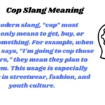 Cop Slang Meaning