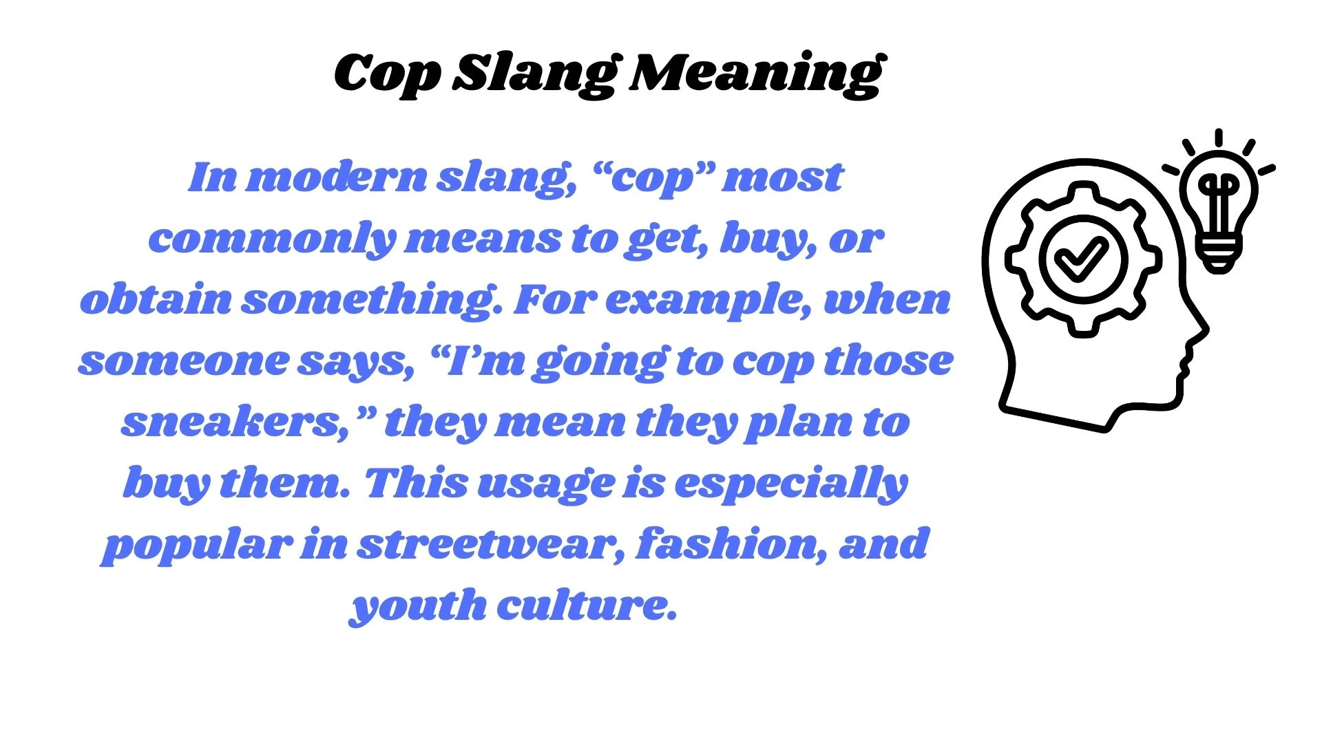 Cop Slang Meaning