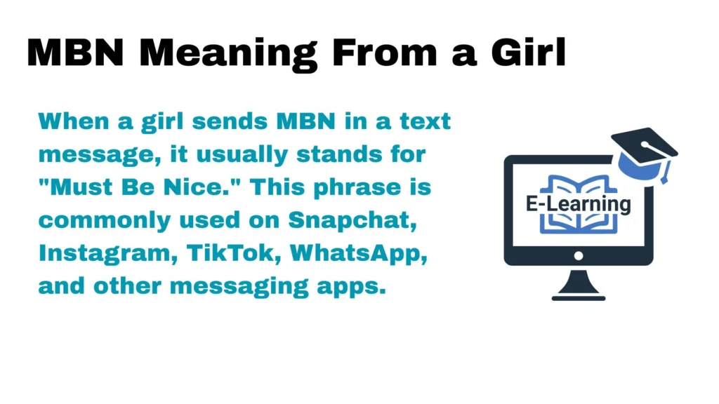 MBN Meaning From a Girl 