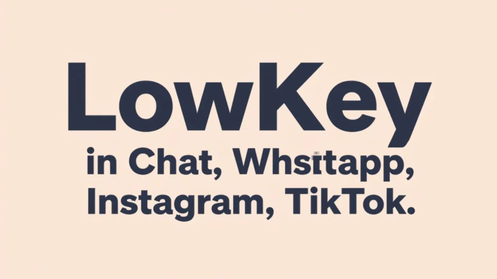 Meaning in Chat, WhatsApp, Instagram, TikTok