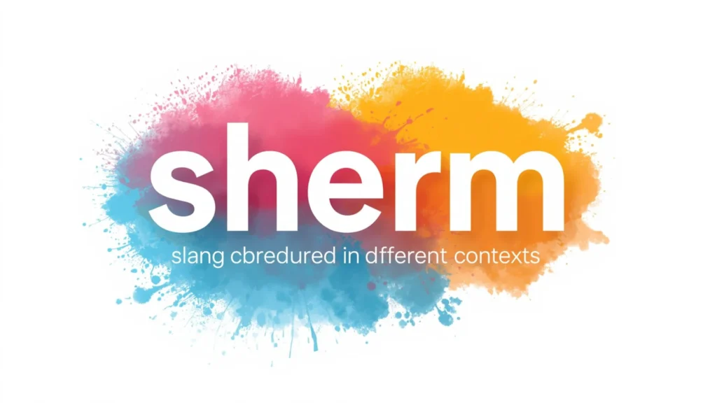 Sherm Slang Usage in Different Contexts