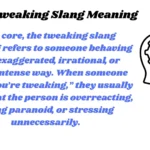 Tweaking Slang Meaning