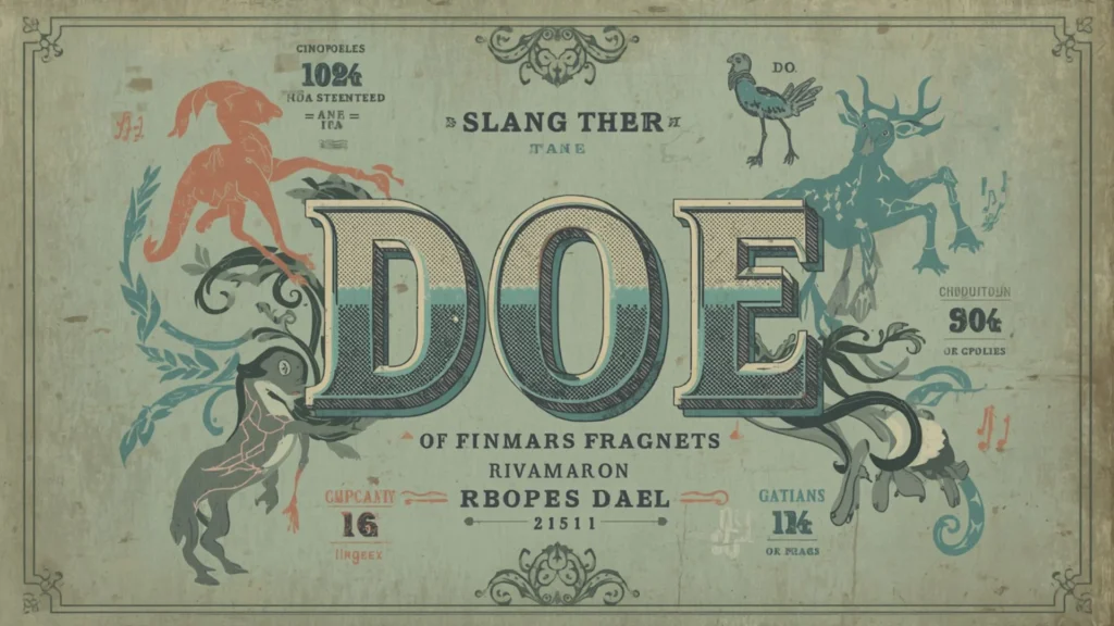 Background of DOE Slang Meaning