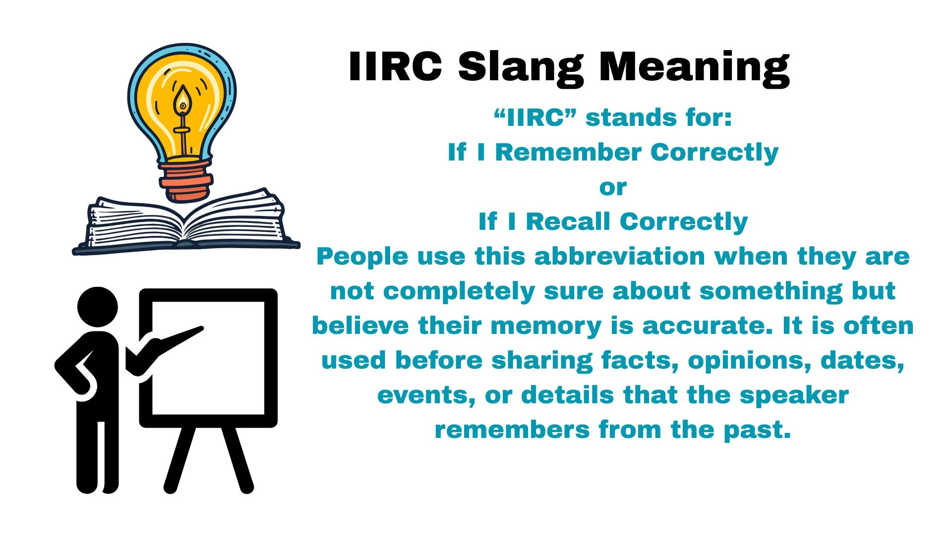 IIRC Slang Meaning