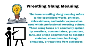 Wrestling Slang Meaning