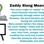 Zaddy Slang Meaning