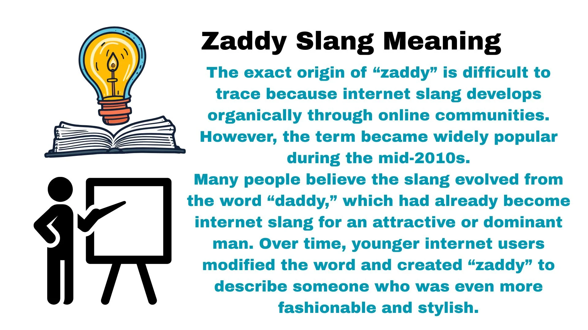 Zaddy Slang Meaning