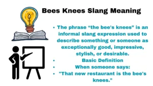 Bees Knees Slang Meaning