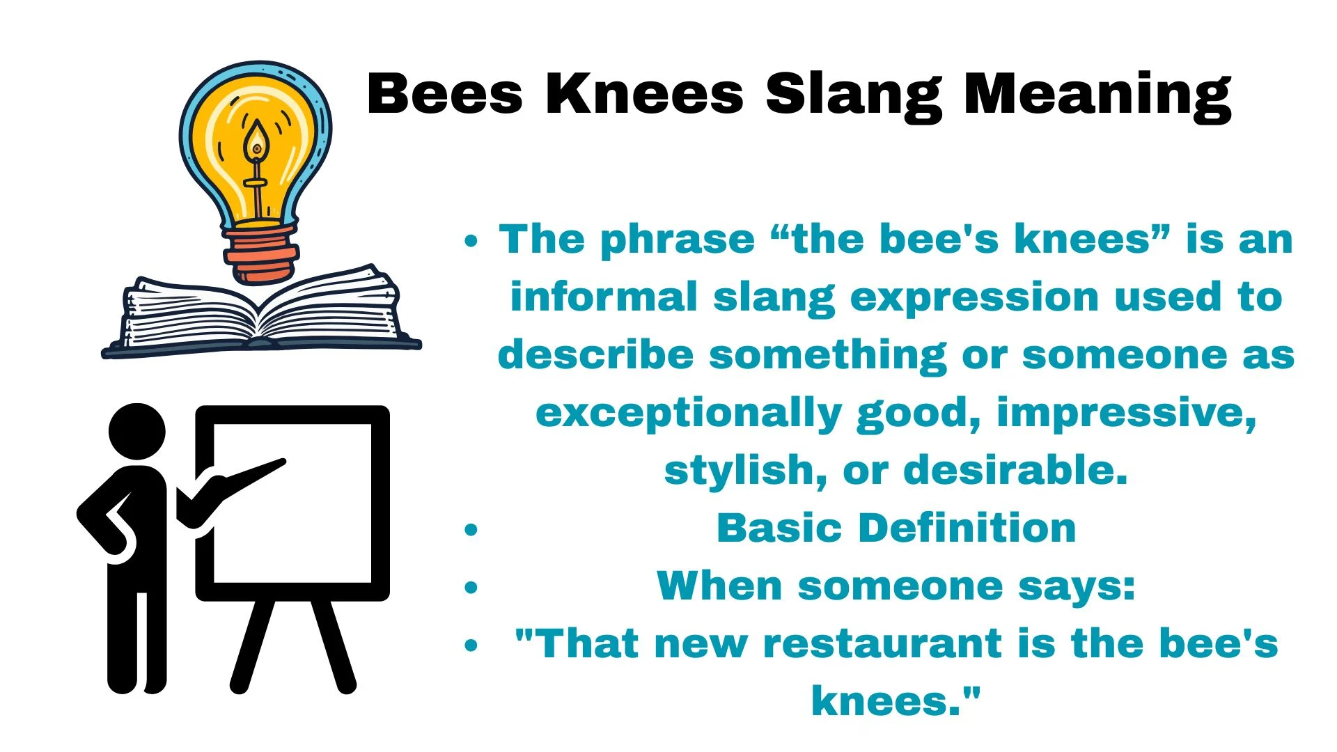 Bees Knees Slang Meaning