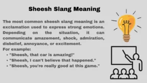 Sheesh Slang Meaning