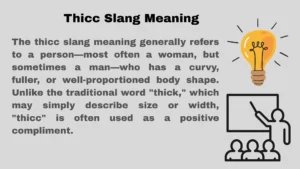 Thicc Slang Meaning