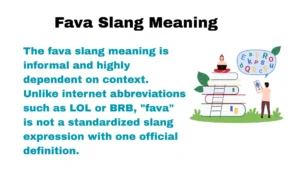 Fava Slang Meaning
