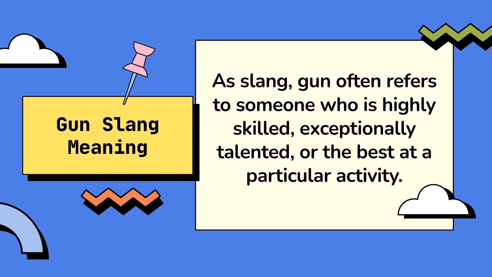 Gun Slang Meaning