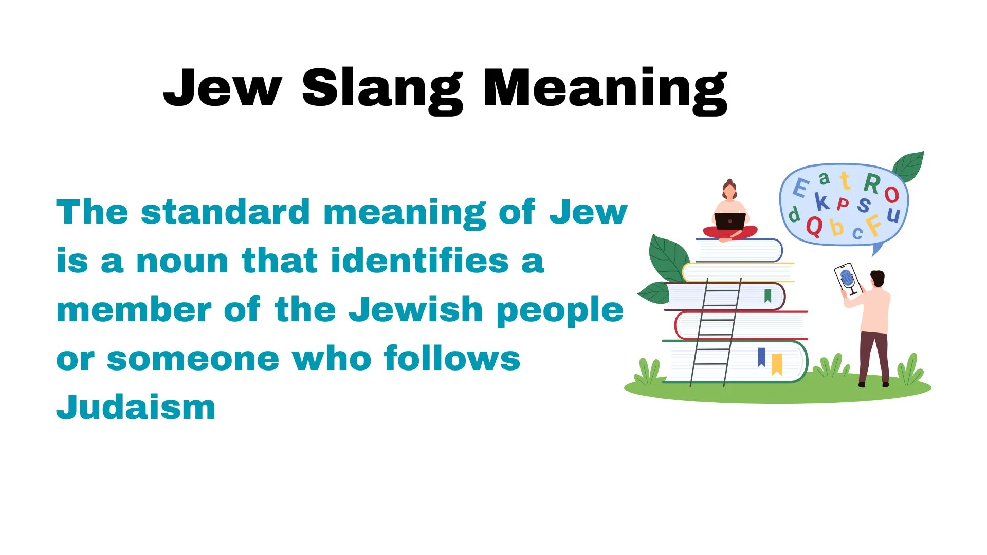 Jew Slang Meaning